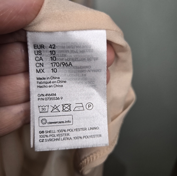 H&M Womens floral dress Size 10 - Picture 7 of 7